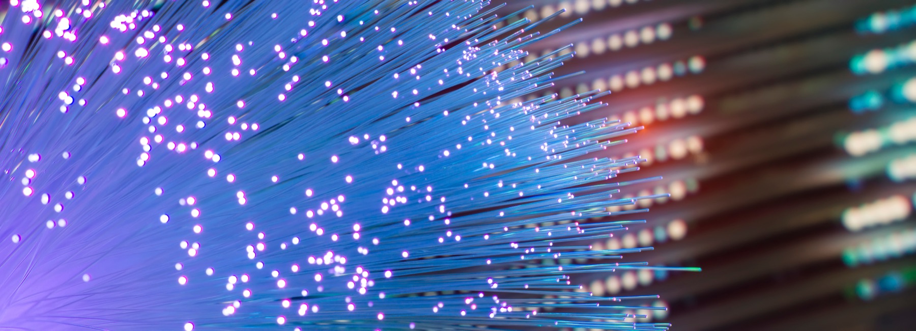 A stream of digital data flowing across a network connection